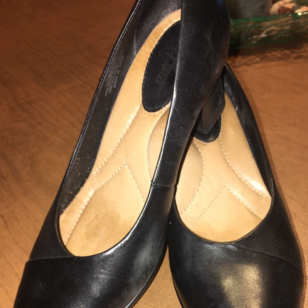 Simple black heels